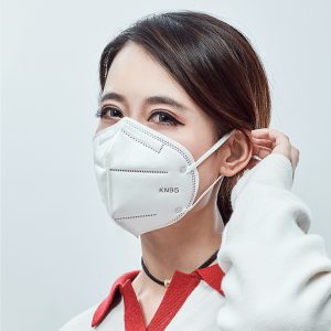 n95 Dumanı önlemek, tozu önlemek ve serbestçe nefes almak için tek kullanımlık maske